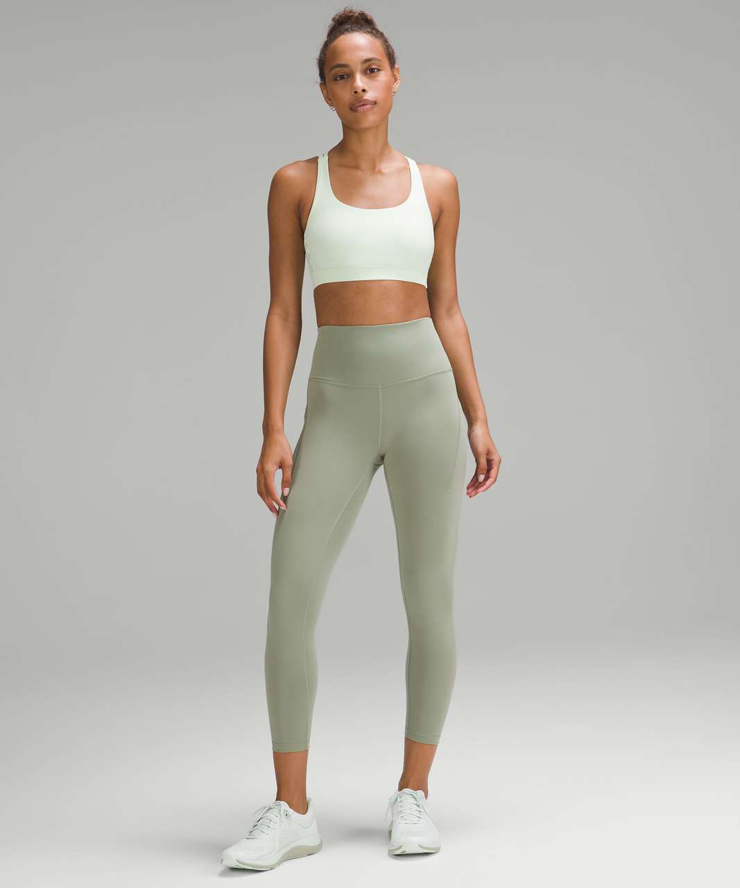 Lululemon Energy Bra *Medium Support, B–D Cups - Scream Green