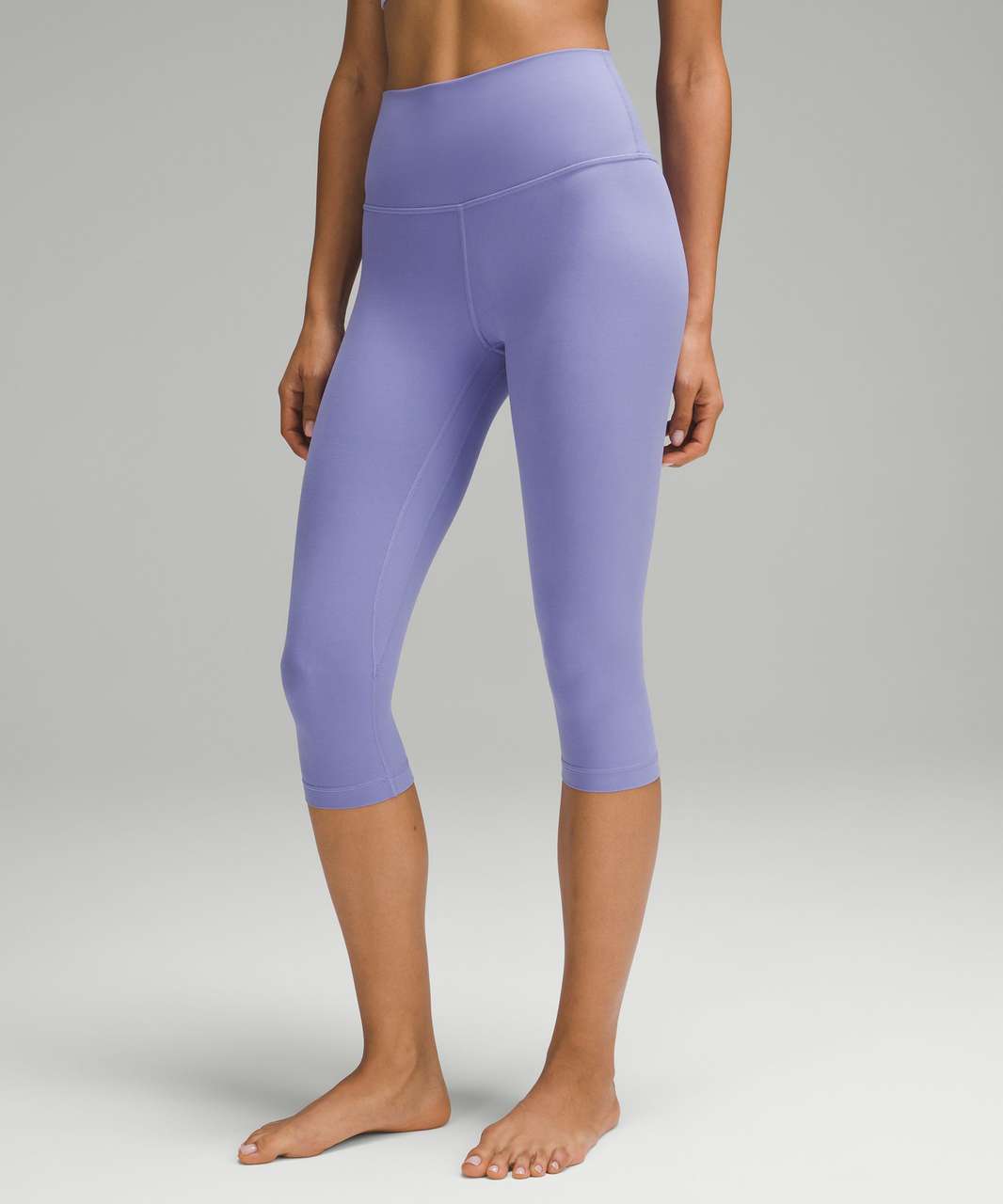 Lululemon Align Super-High-Rise Crop 21 - Vivid Plum - lulu fanatics