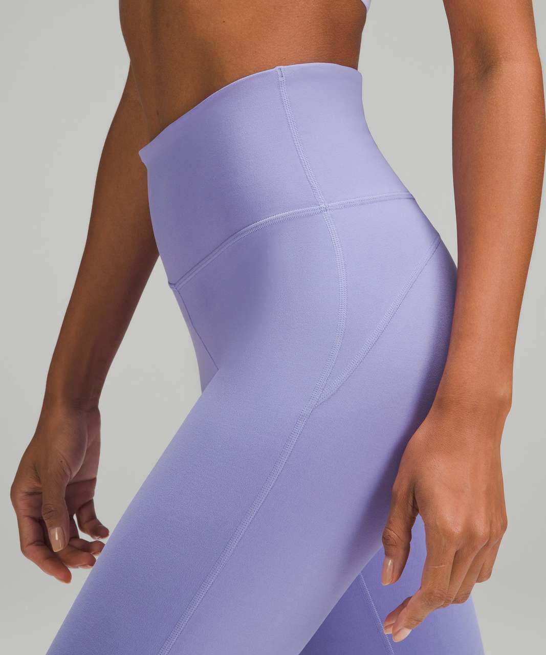 Lululemon Groove Super-High-Rise Crop 23" *Nulu - Dark Lavender