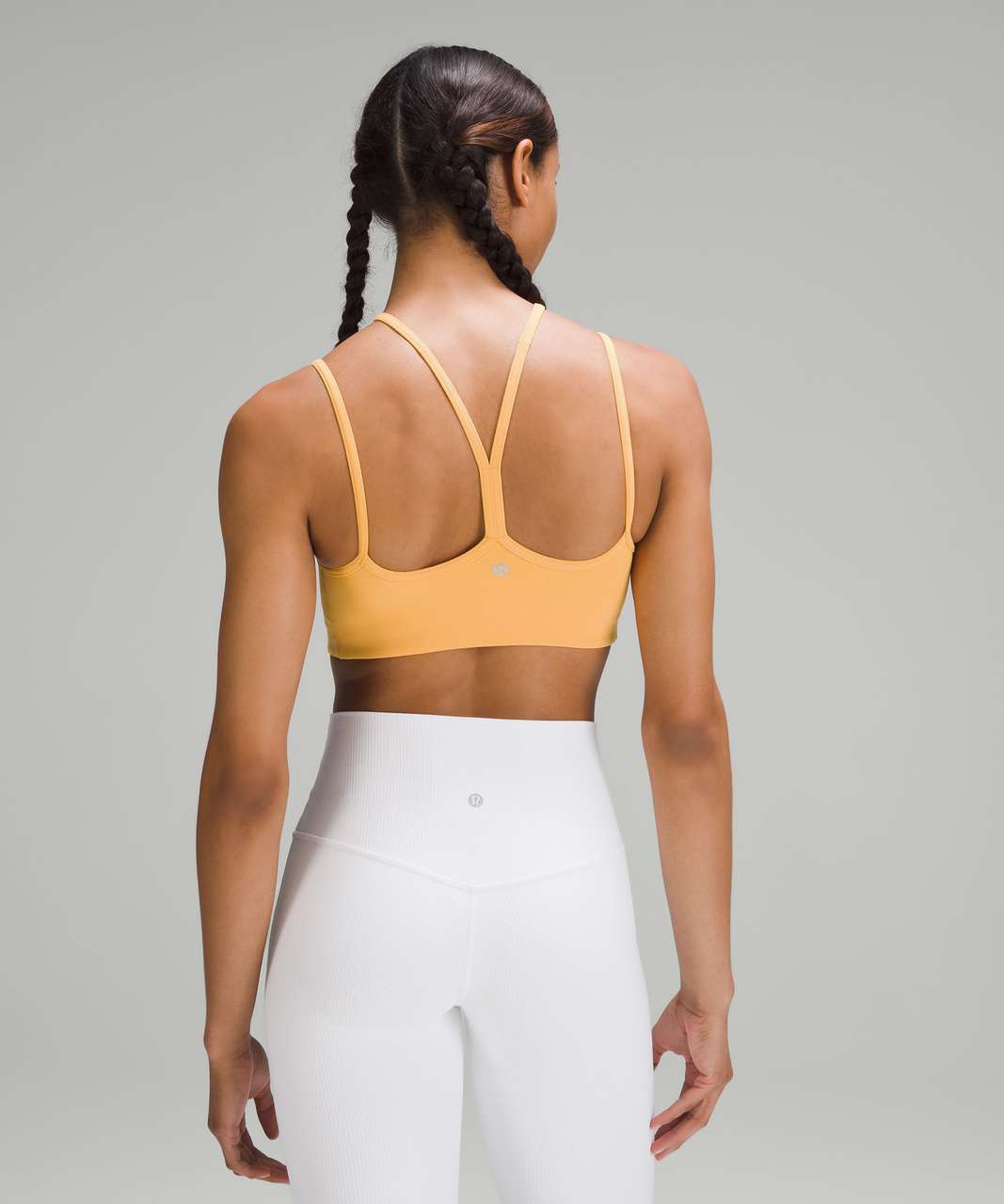 Lululemon Flow Y Bra Nulu *Light Support, A-C Cups - Utility Blue - lulu  fanatics