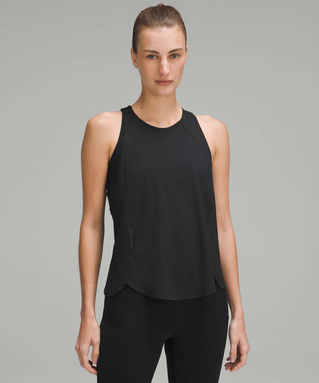 Lululemon High-Ventilation Running Tank Top - Black