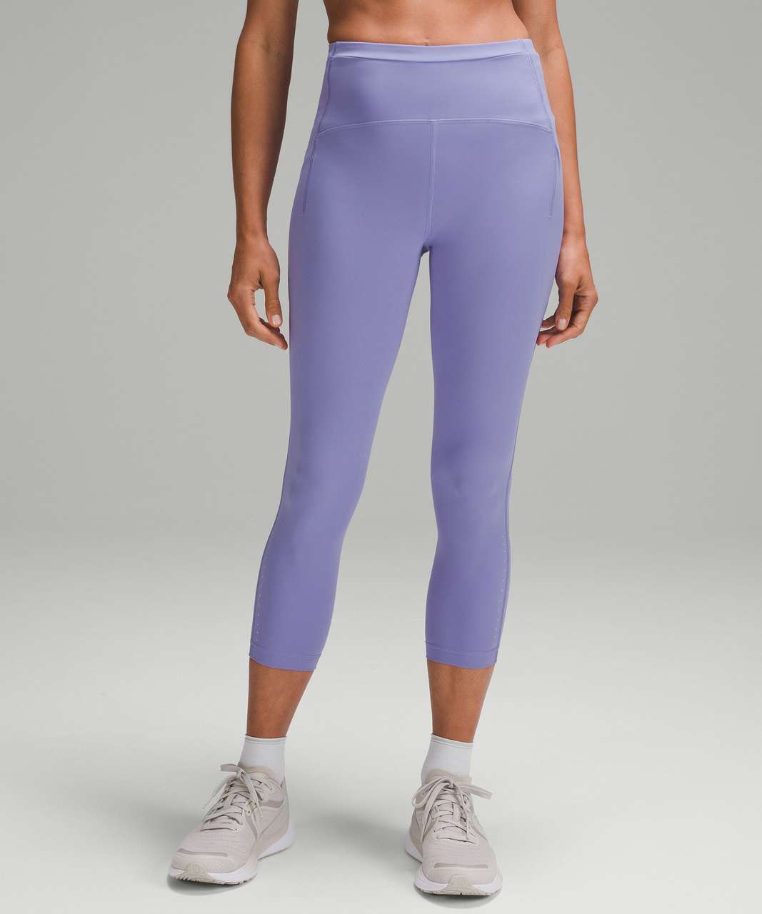 Lululemon Swift Speed High-Rise Crop 21 in Larkspur Blue NWT 8