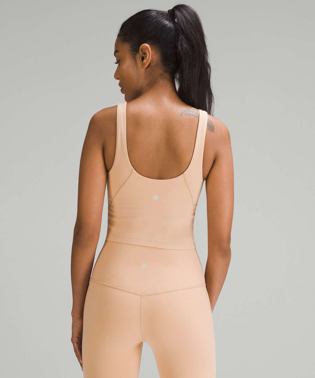 Lululemon High-Neck Tight-Fit Shelf Bodysuit - Contour - lulu fanatics