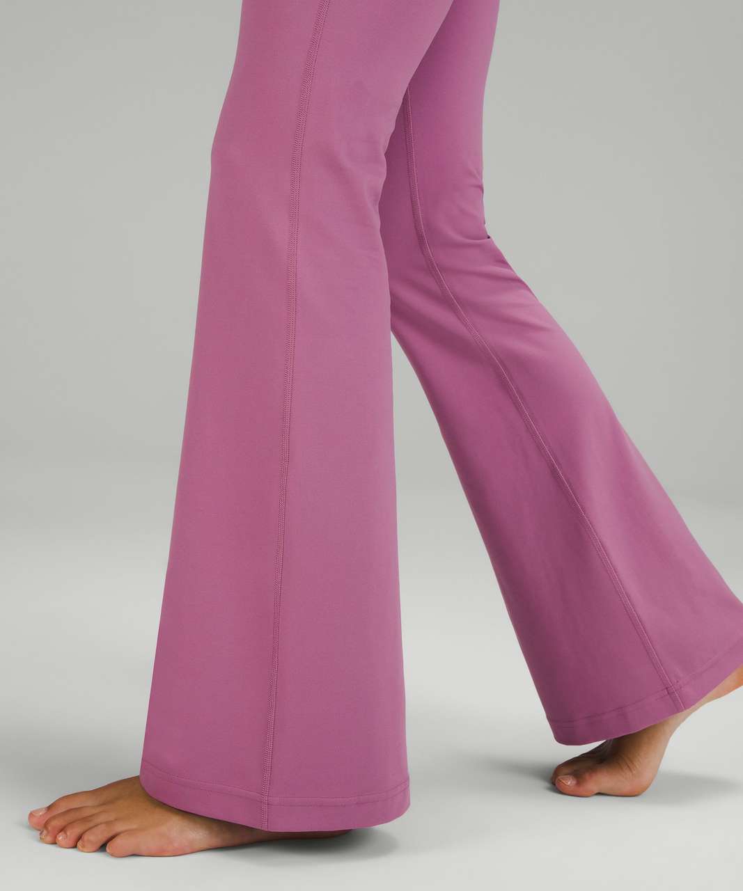 Lululemon Groove Super-High-Rise Flared Pant Nulu - Velvet Dust - lulu  fanatics