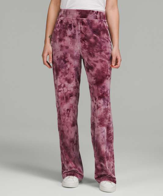 Lululemon Velour Relaxed High-Rise Pant - Interstellar Dark Grey Multi -  lulu fanatics