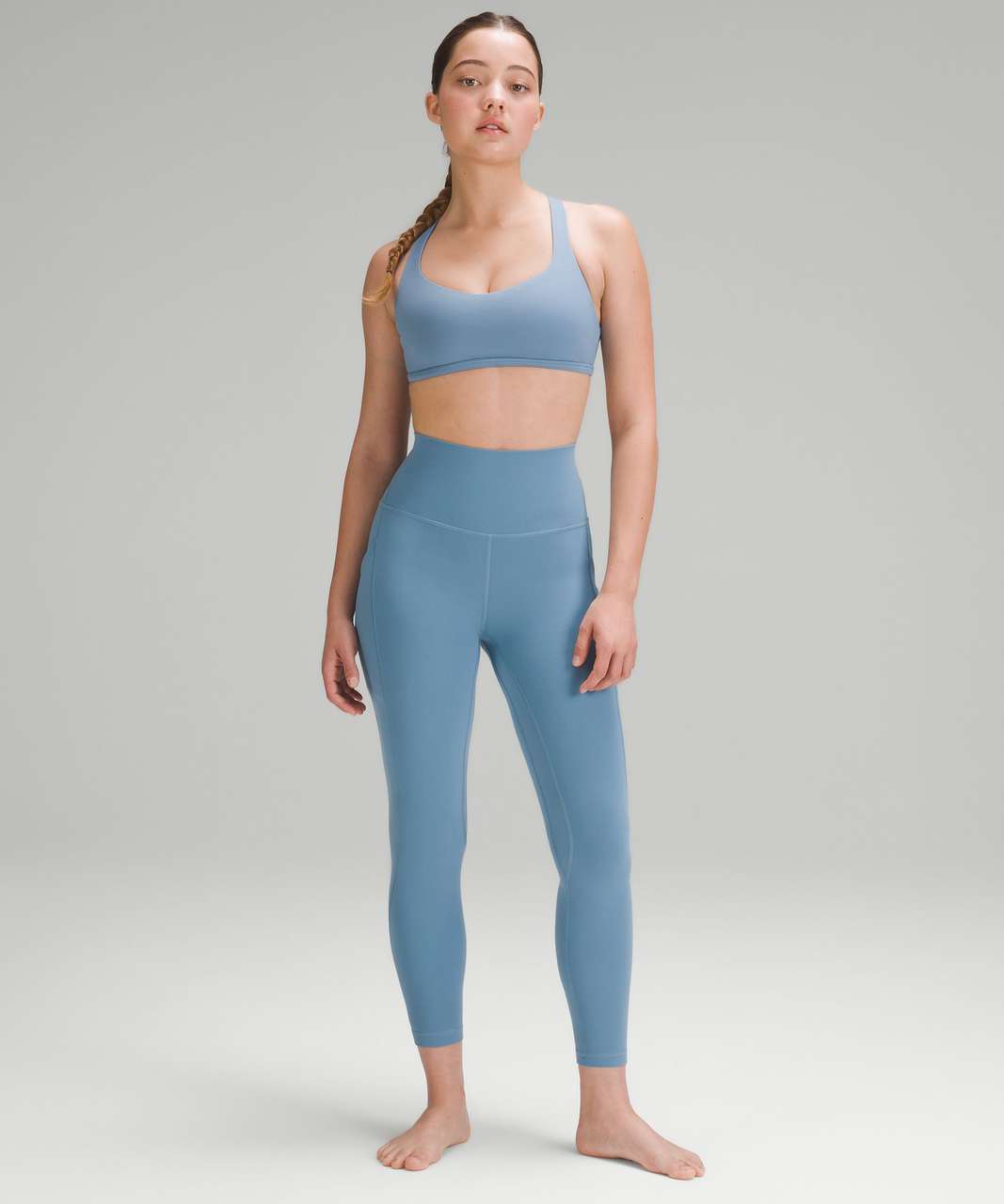 Lululemon Free to Be Bra - Wild *Light Support, A/B Cup - Cyan