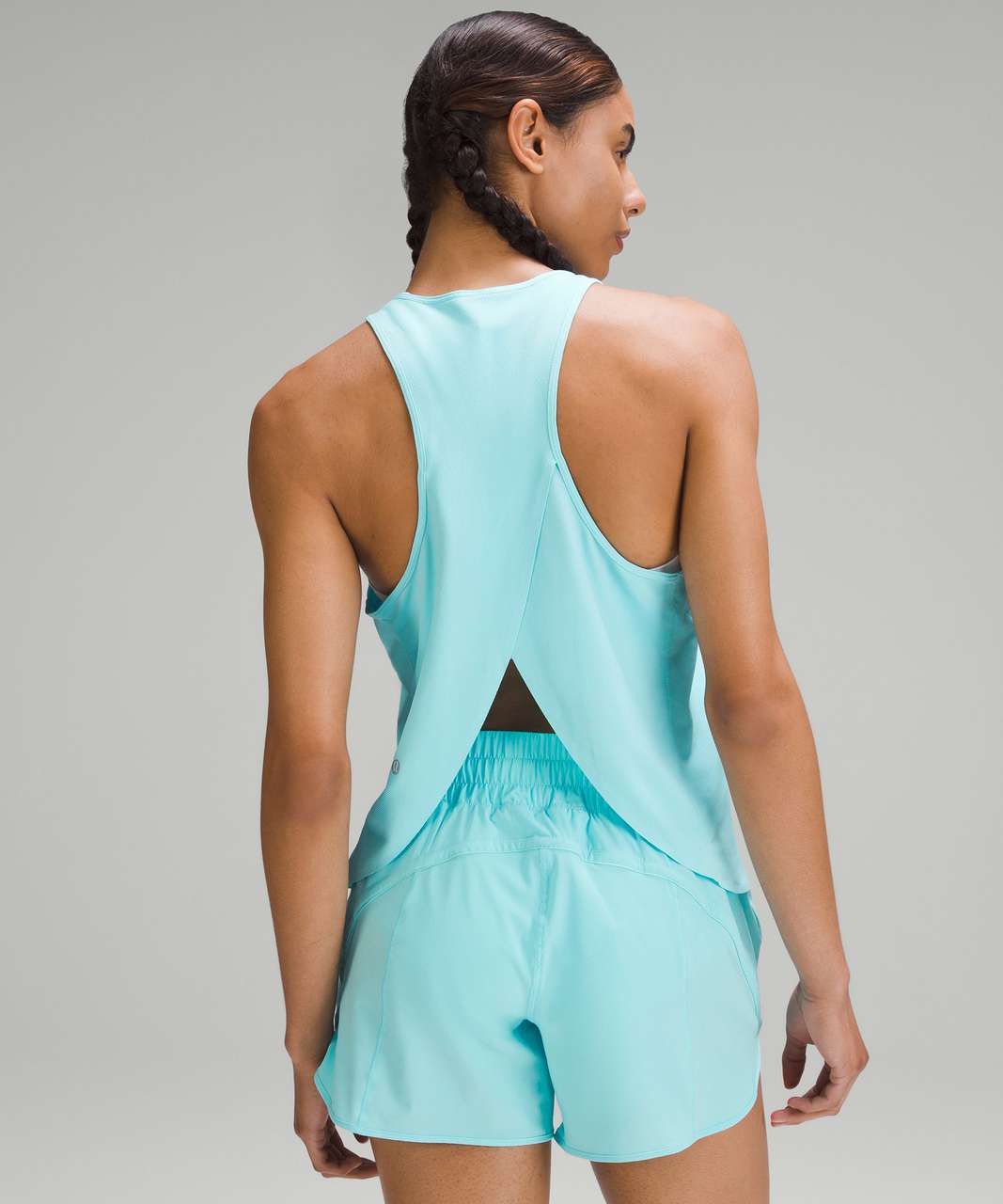 Lululemon High-Ventilation Running Tank Top - Cyan Blue