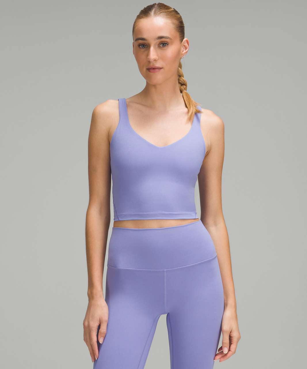 Lululemon Double-Strap Yoga Tank Top - Purple Ash - lulu fanatics