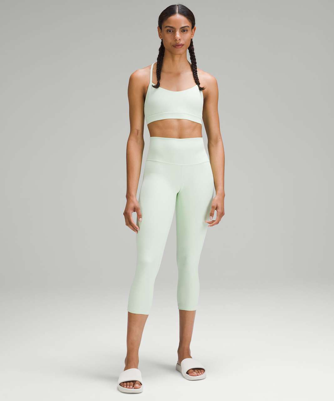 Lululemon Align High-Rise Crop 21" - Kohlrabi Green