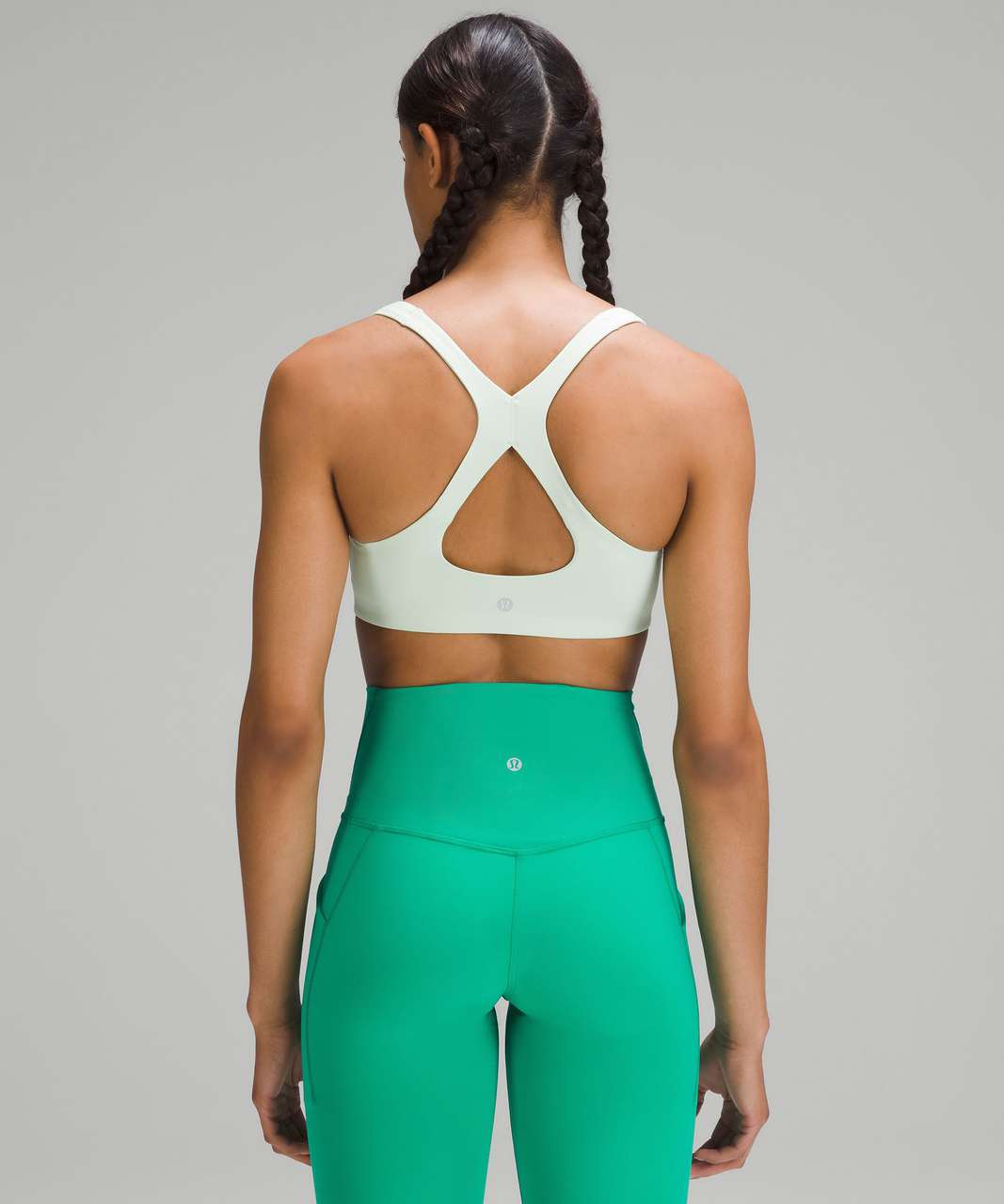 Lululemon SmoothCover Yoga Bra *Light Support, B/C Cup - Kohlrabi Green