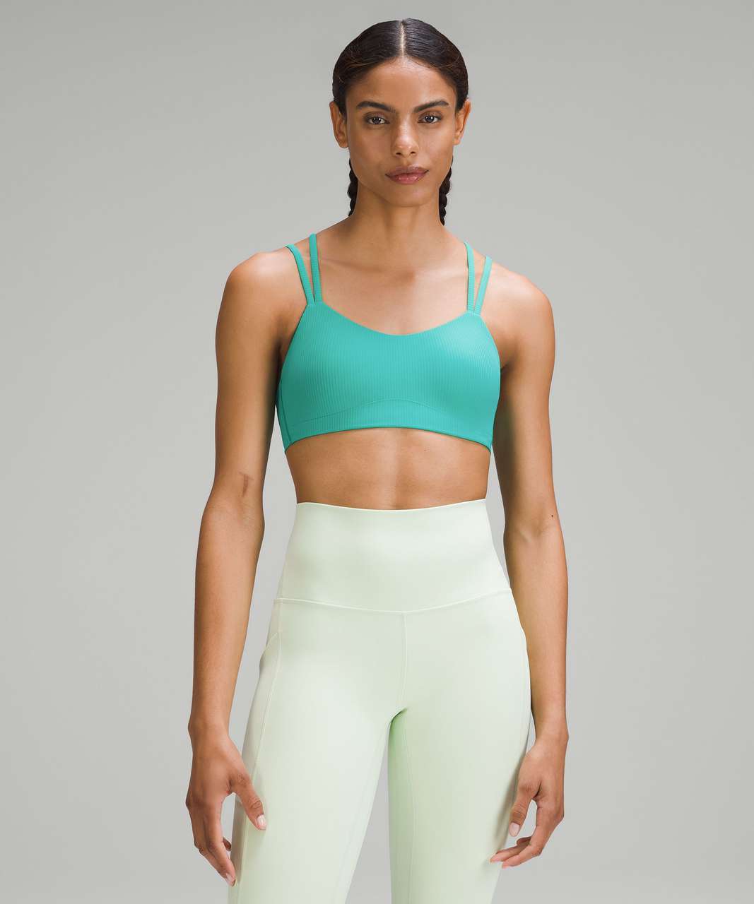 Lululemon Like a Cloud Ribbed Bra *Light Support, B/C Cup - Kelly Green
