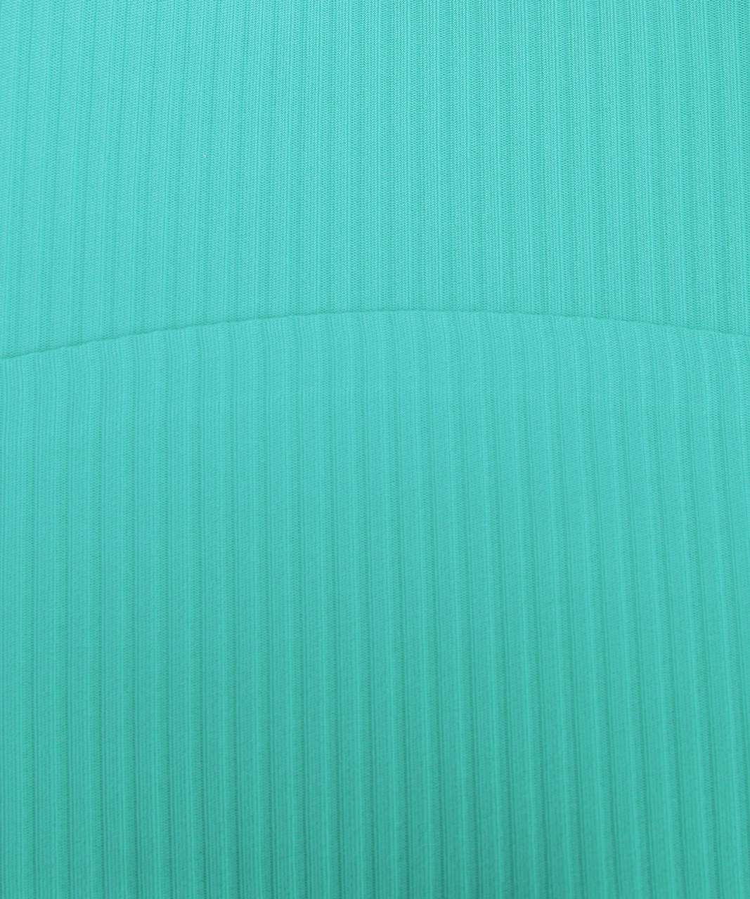 Lululemon Like a Cloud Longline Ribbed Bra *Light Support, D/DD Cups -  Edamame Green - lulu fanatics