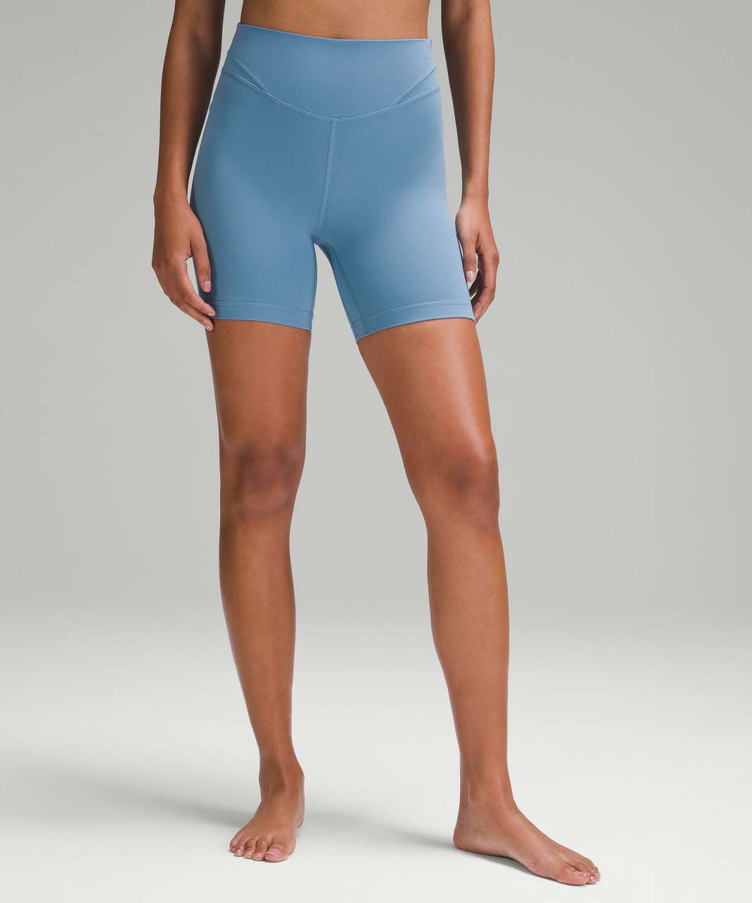 Lululemon Align Curve Seam High-Rise Short 6" - Utility Blue