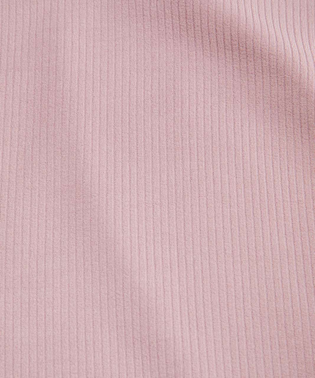 Lululemon Ribbed Softstreme Belted Wrap - Twilight Rose