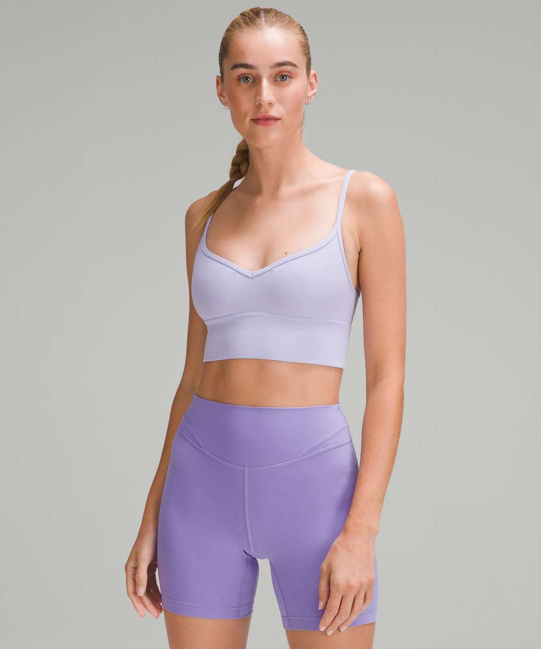 Lululemon Align Sweetheart Bra *Light Support, A/B Cup - Lilac Smoke - lulu  fanatics