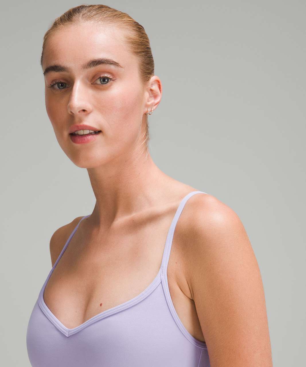 LULULEMON Smooth Cover Yoga Bra - (Lilac Smoke) (as1, Numeric