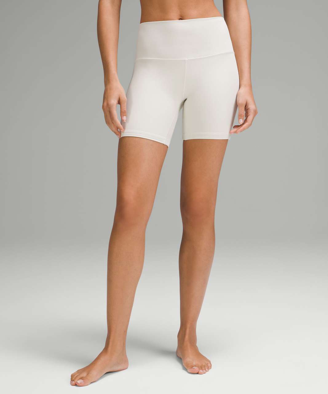 Lululemon Align High-Rise Short 6 - Bone - lulu fanatics