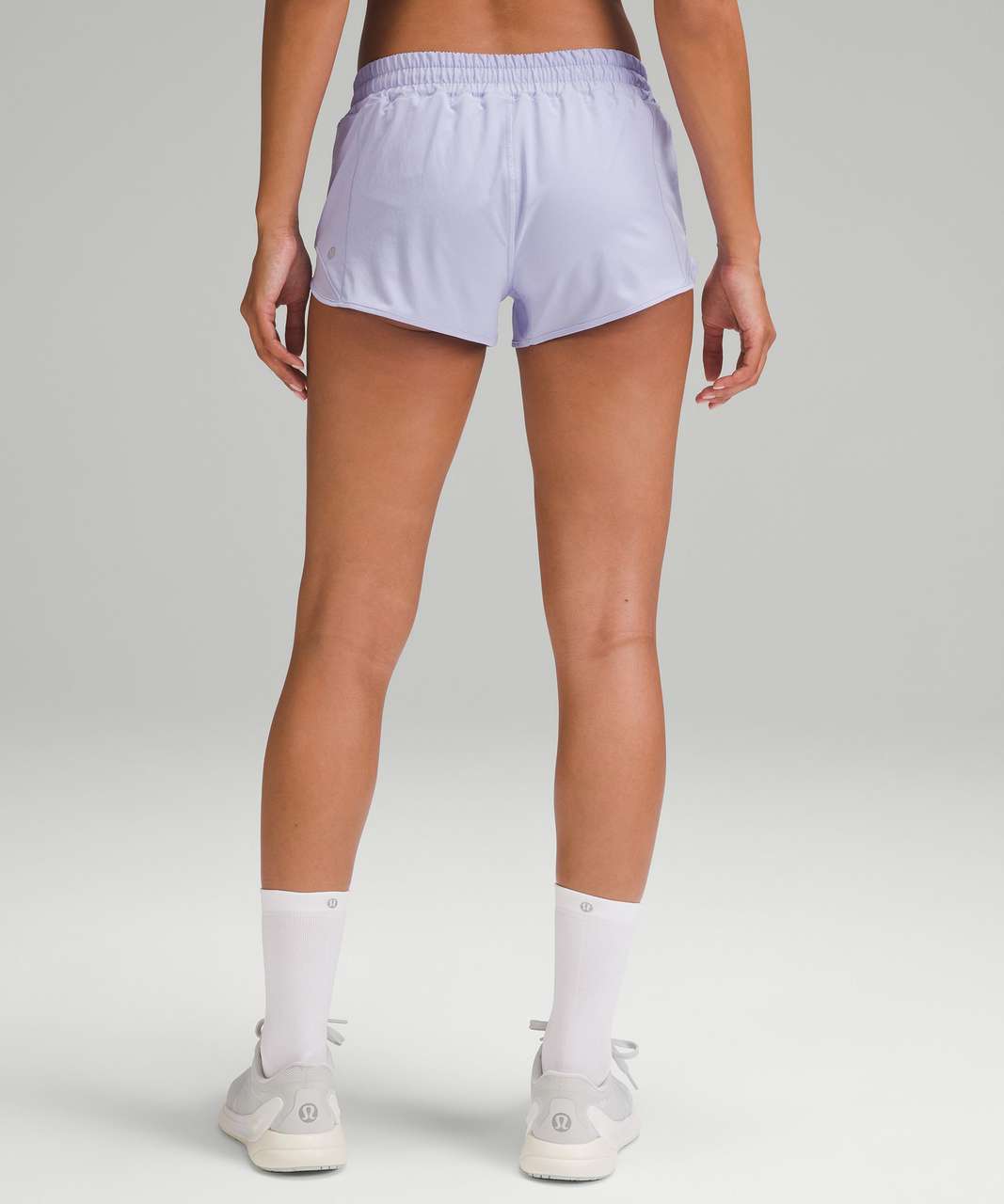 Lululemon Hotty Hot Low-Rise Lined Short 2.5" - Lilac Smoke