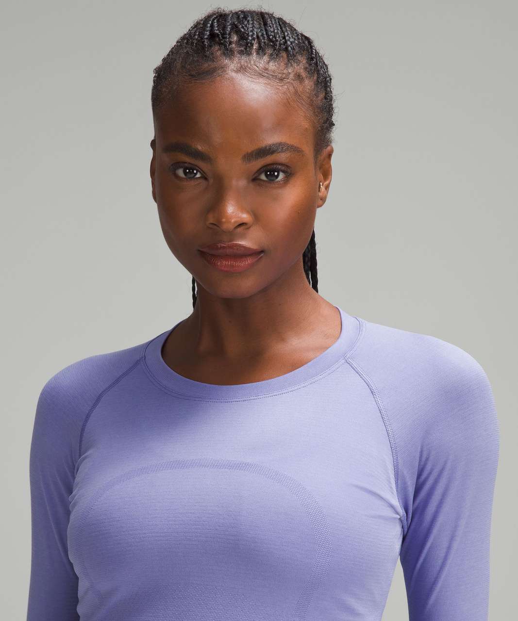 Lululemon Swiftly Tech Long-Sleeve Shirt 2.0 *Race Length - Dark Lavender / Dark Lavender