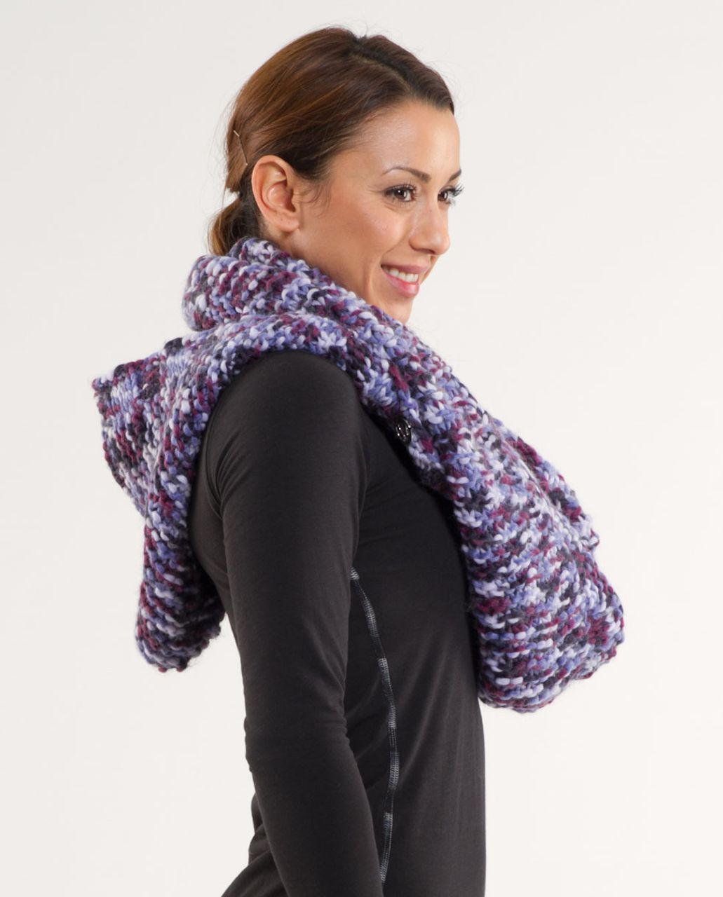 Purple Wool Skellig Scarf – Unclaimed Baggage