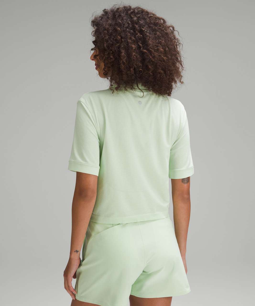 Lululemon Swiftly Tech Relaxed-Fit Polo Shirt - Kohlrabi Green / Kohlrabi Green