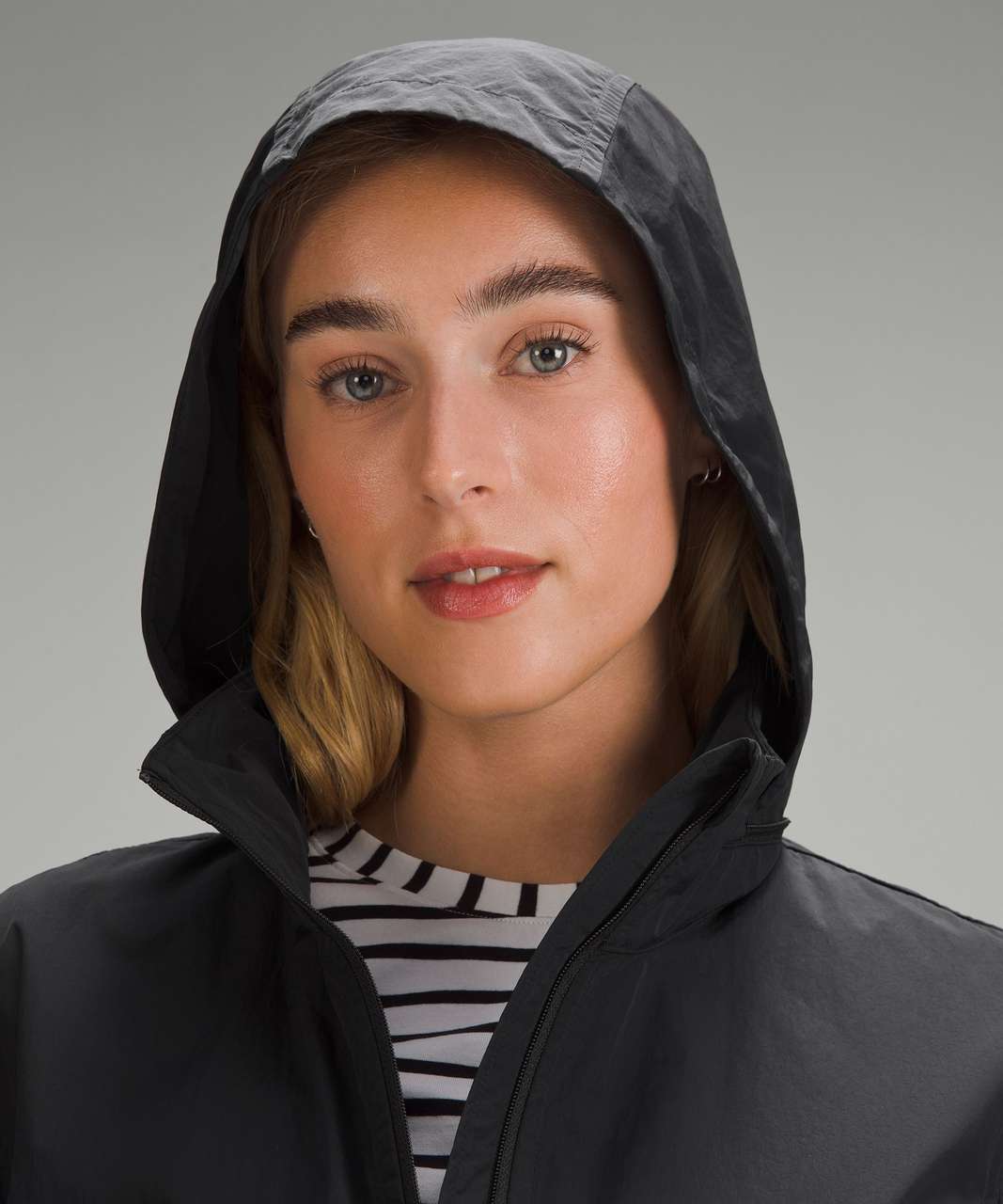 Lululemon Evergreen Cropped Full-Zip Hoodie - Black