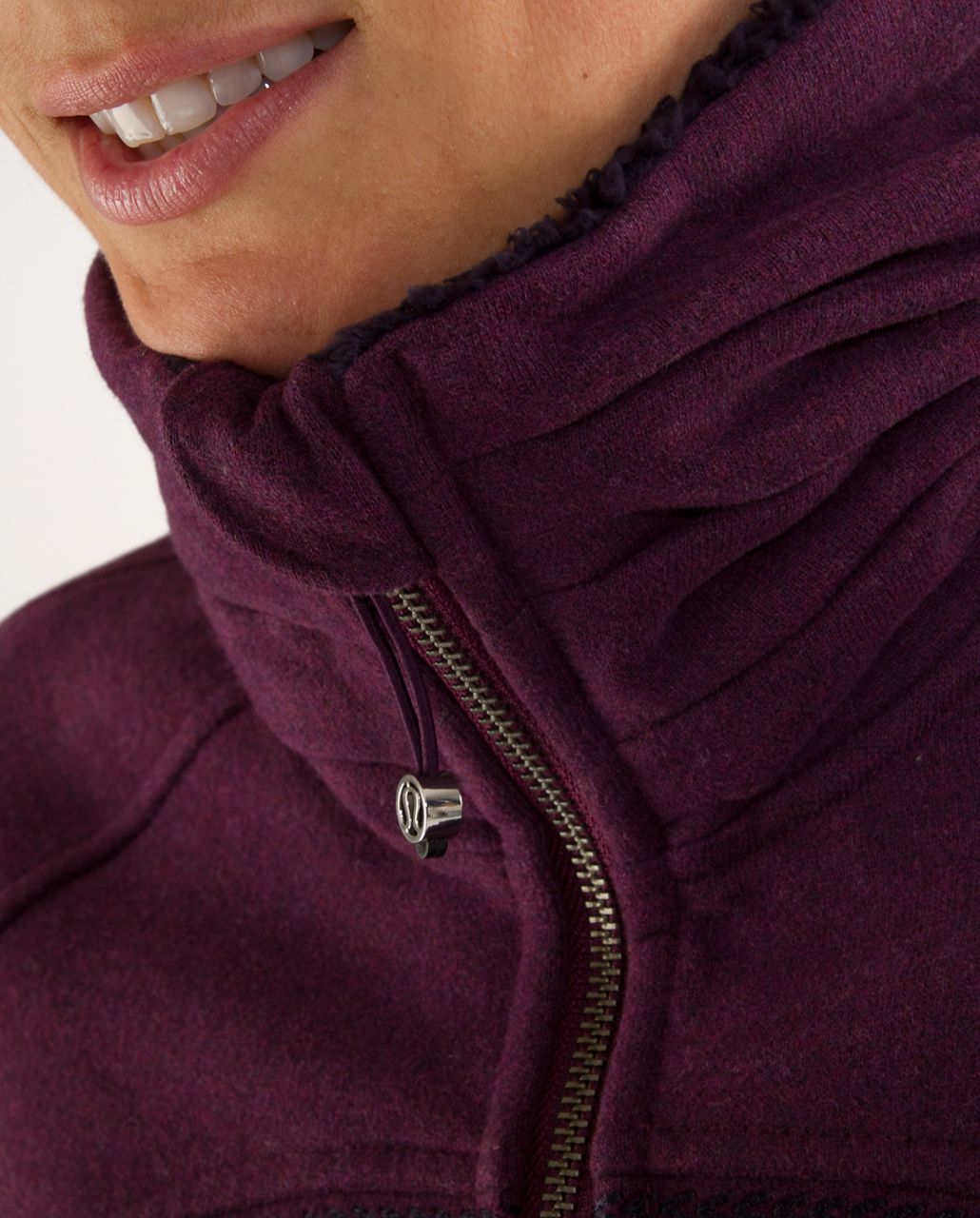 Lululemon Cuddle Up Jacket - Heathered Plum