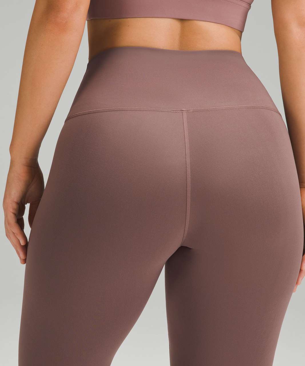 Lululemon Wunder Train Contour Fit High-Rise Crop 21 - Dark Oxide