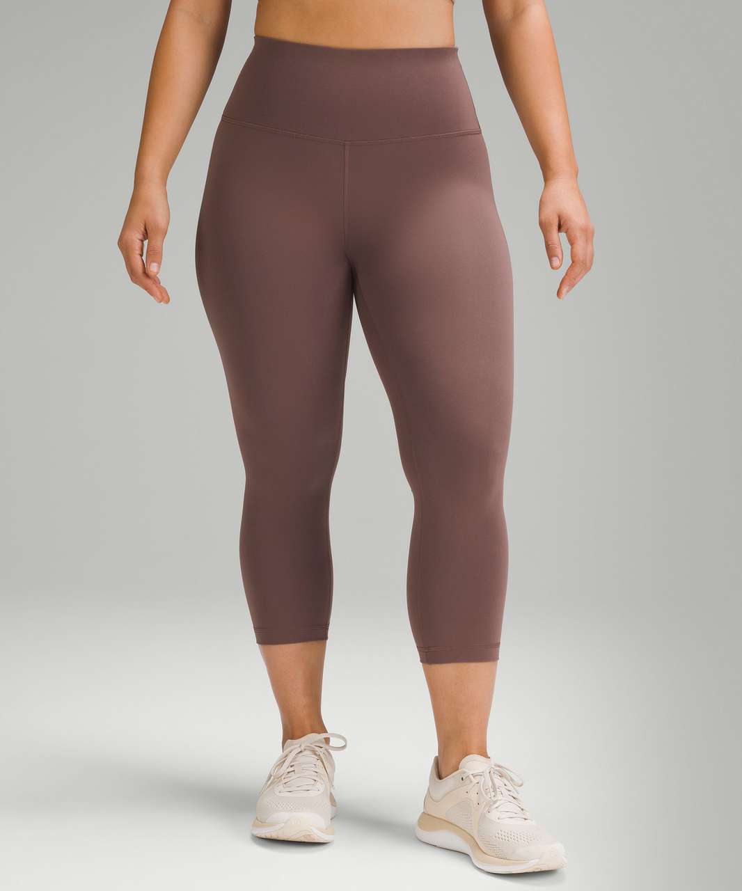 Lululemon Wunder Train High-Rise Crop 21 - Dark Oxide - lulu fanatics