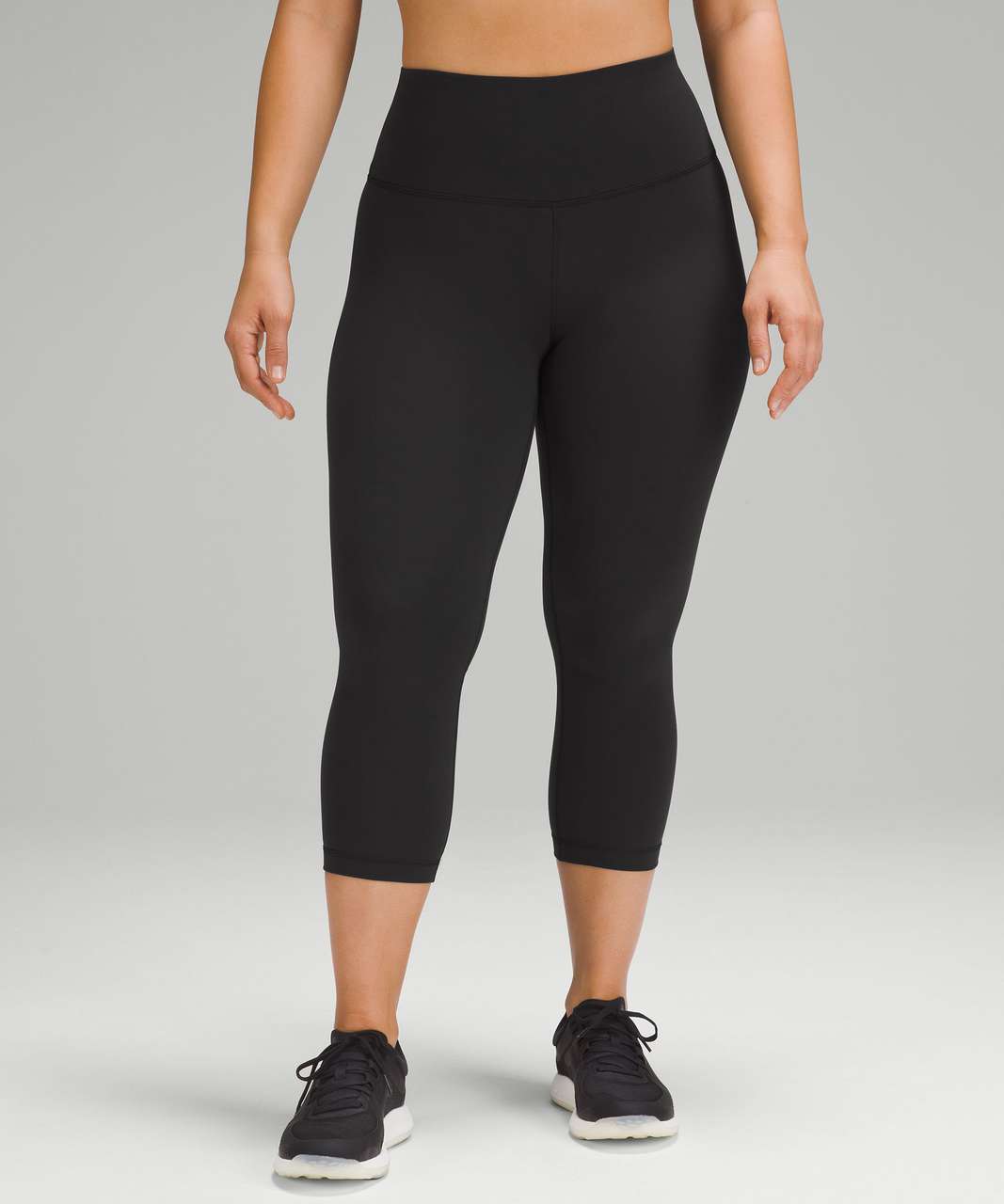 Lululemon Wunder Train Contour Fit High-Rise Crop 21" - Black