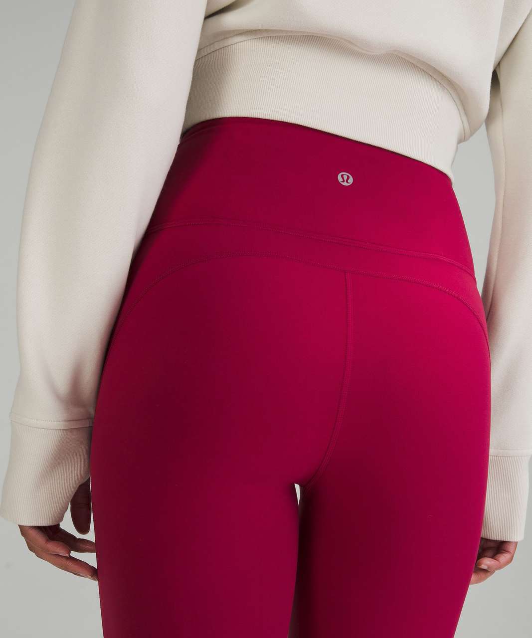 Lululemon Groove Pant Flare Super High-Rise *Nulu - Red Merlot