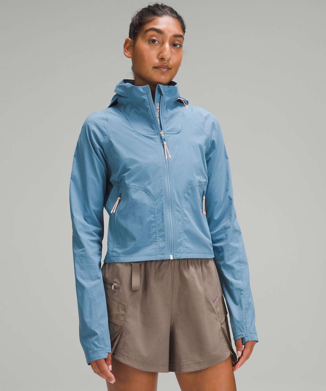 Lululemon Stretch Packable Hiking Jacket - Utility Blue
