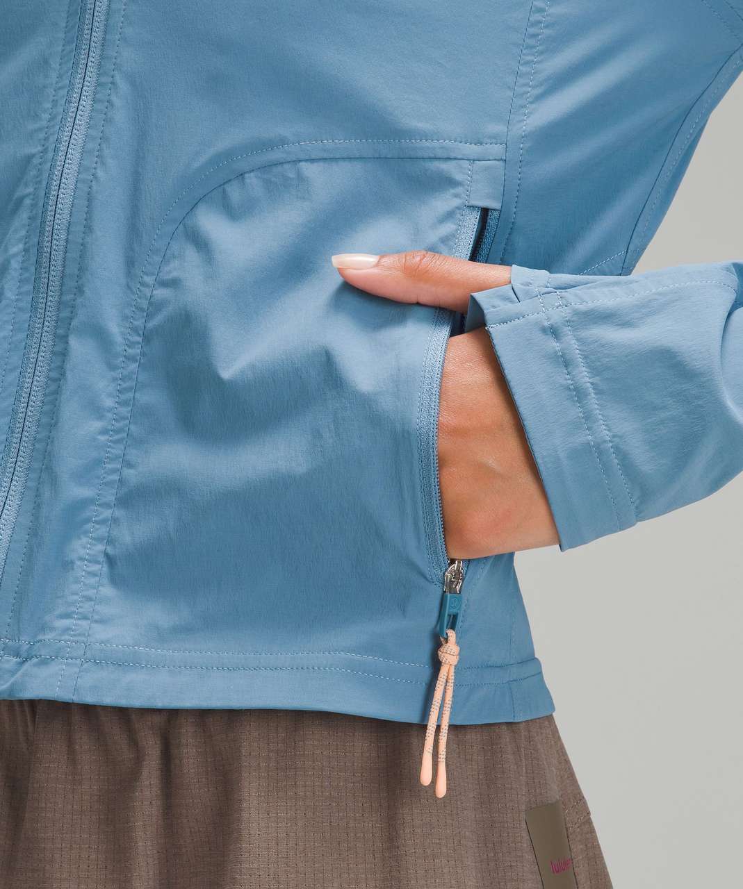 Lululemon Stretch Packable Hiking Jacket - Utility Blue