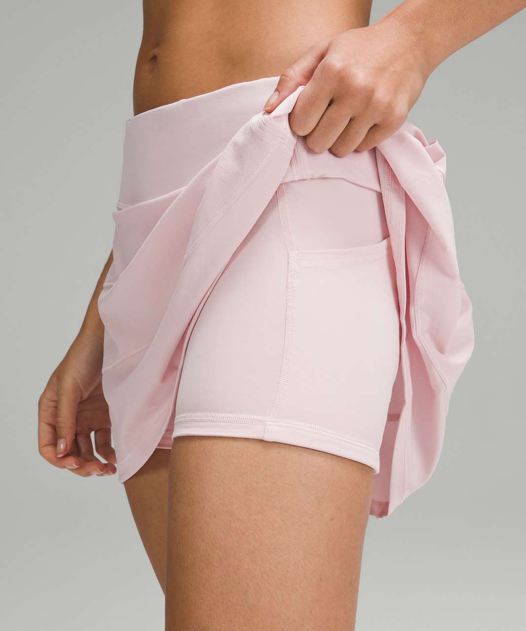 Lululemon Athletica Pace Rival Mid-Rise Skirt (Hyper Flow Pink