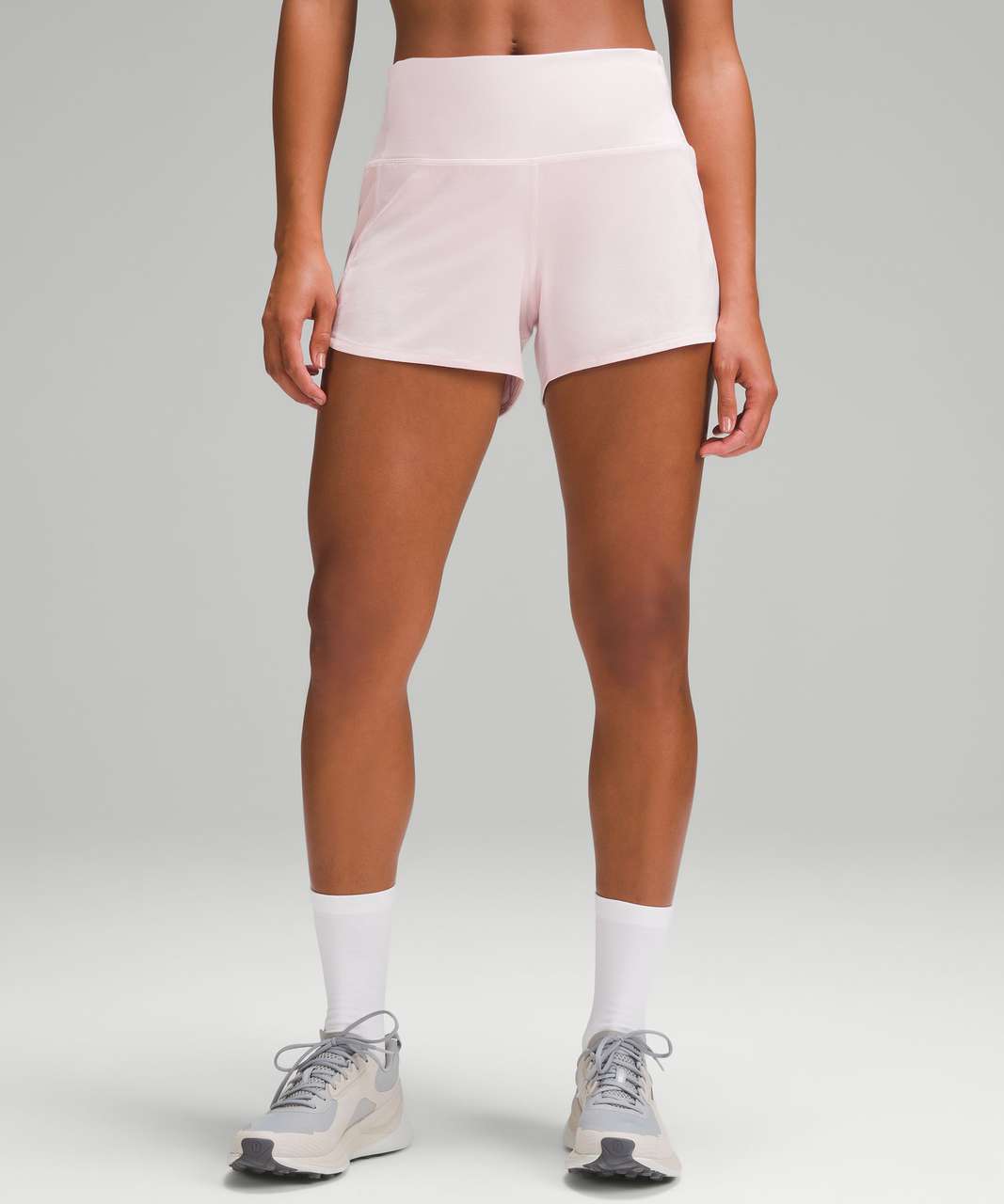 Lululemon Speed Up High-Rise Lined Short 4 - Flush Pink - lulu fanatics