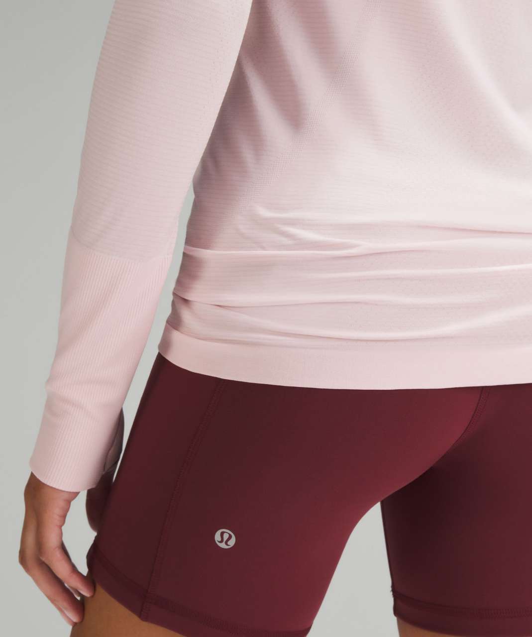 Lululemon Swiftly Tech Long-Sleeve Shirt 2.0 - Flush Pink / Flush Pink