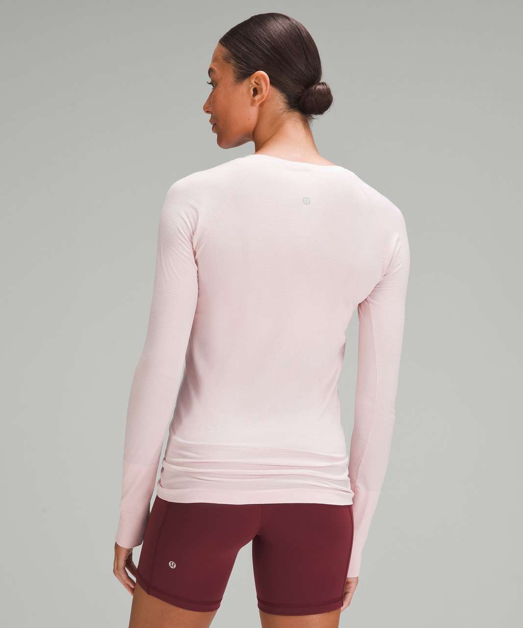 Lululemon Swiftly Tech Long-Sleeve Shirt 2.0 - Flush Pink / Flush Pink