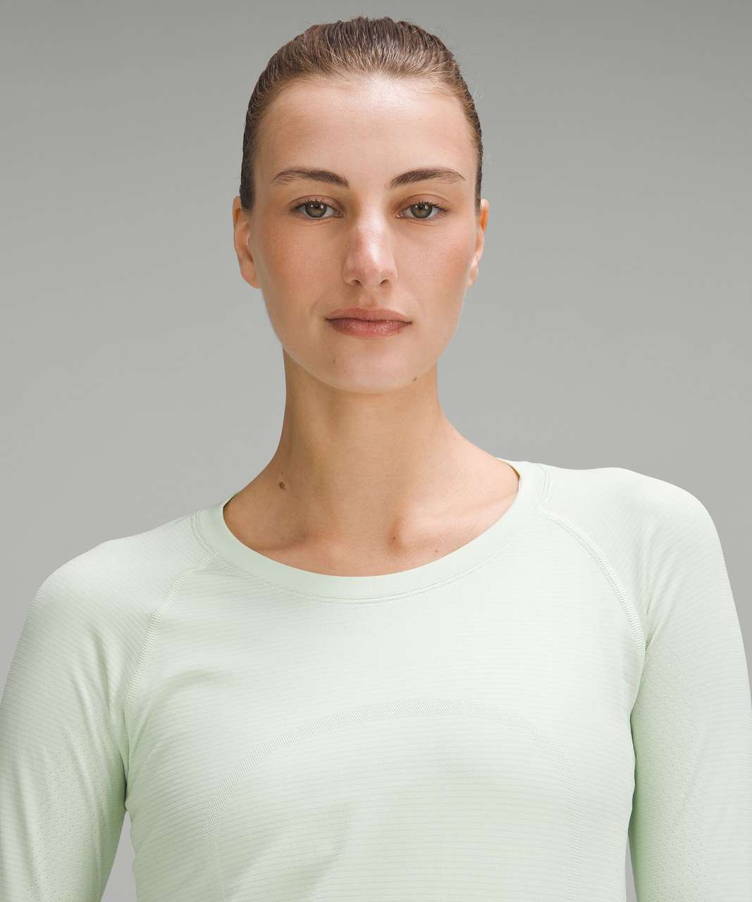 Lululemon Swiftly Tech Long-Sleeve Shirt 2.0 - Kohlrabi Green / Kohlrabi Green