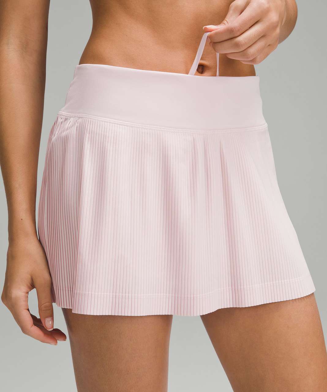 Lululemon Pleat to Street Mid-Rise Skirt - Flush Pink