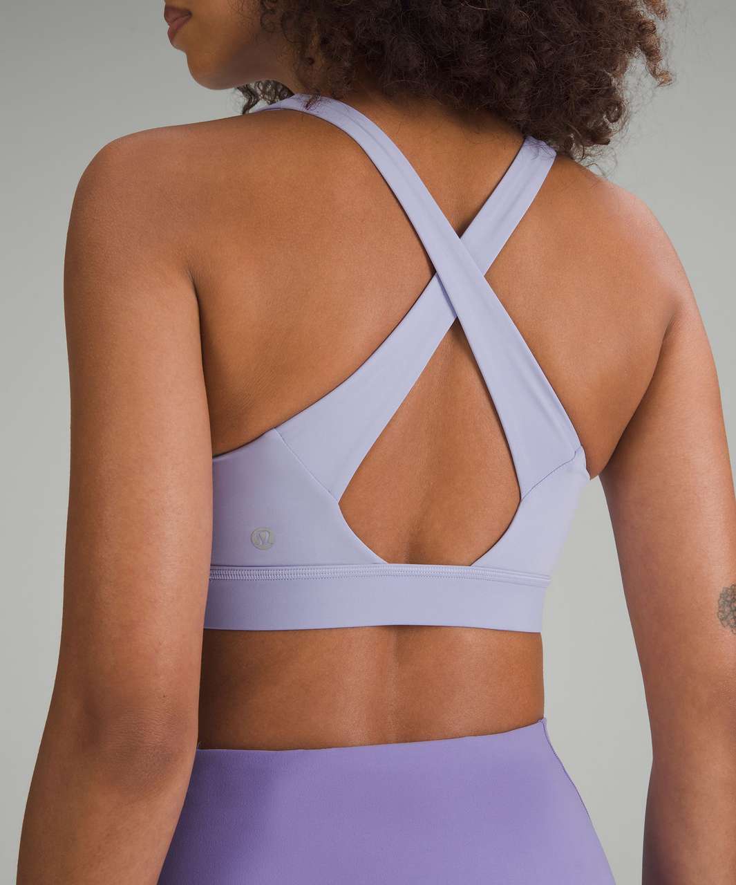 Madison - Medium Support Nursing Sport Bra (Lavender Smoke)