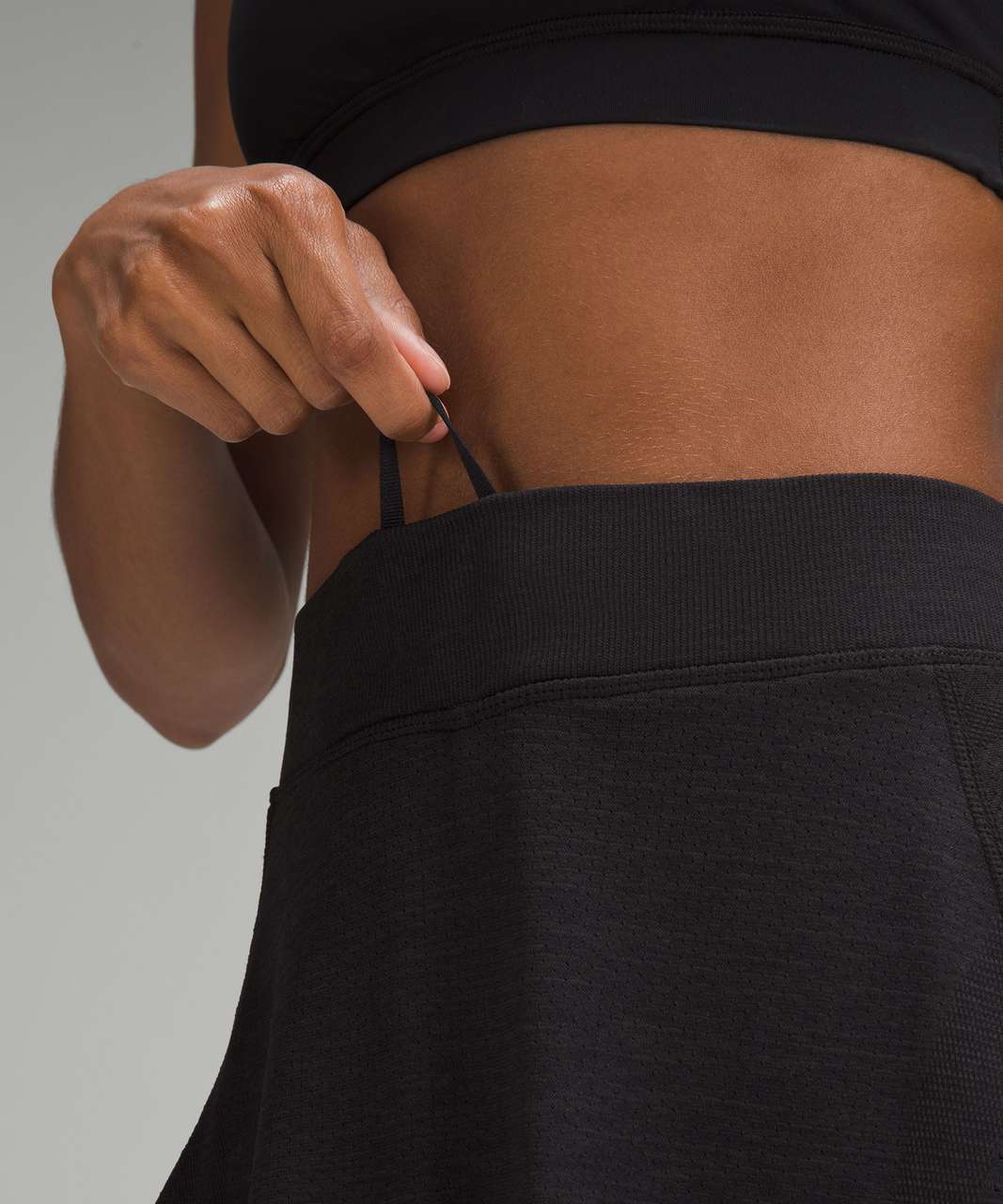 Lululemon Swiftly Tech High-Rise Skirt *Tennis - Black / Black - lulu  fanatics