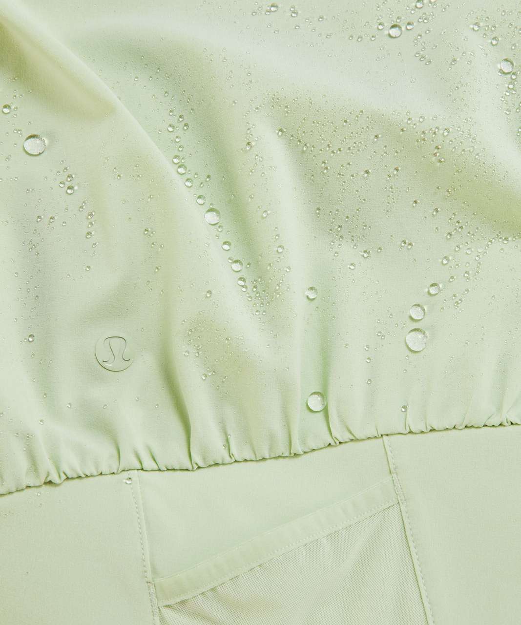 Lululemon Water-Repellent Stretch Tennis Jacket - Creamy Mint