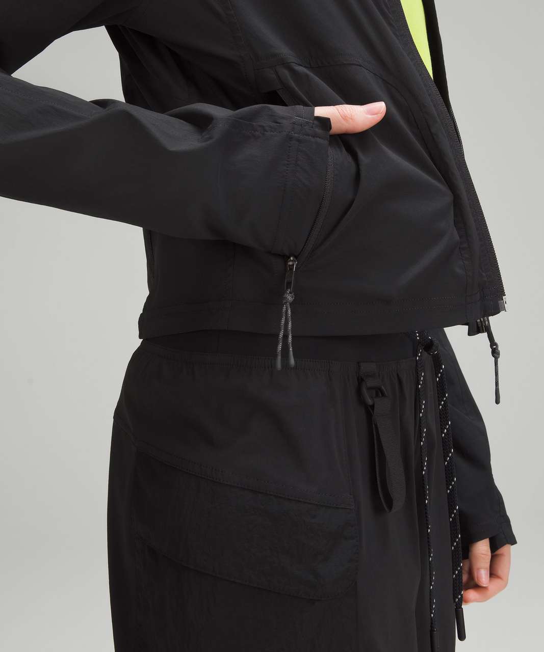 Lululemon Stretch Packable Hiking Jacket - Black