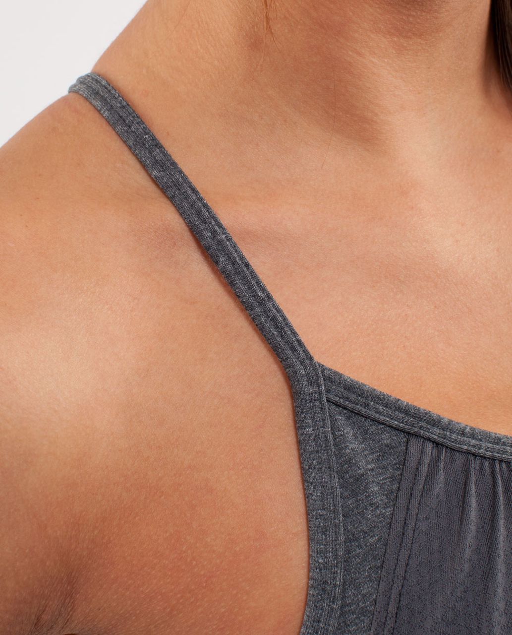 Lululemon No Limit Tank - Graphite Lullure /  Black Tuxedo Stripe