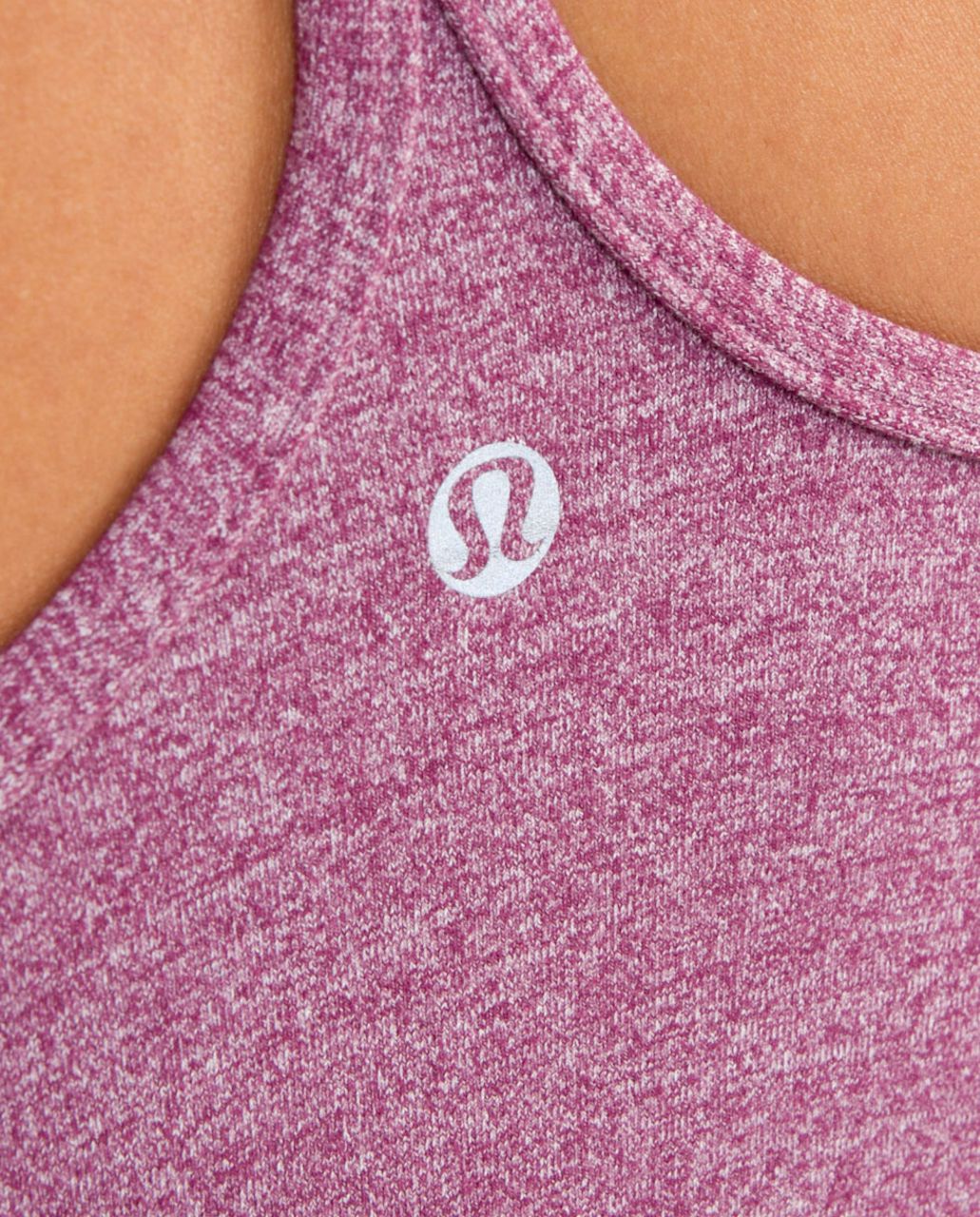 Lululemon Power Y Tank - Heathered Plum