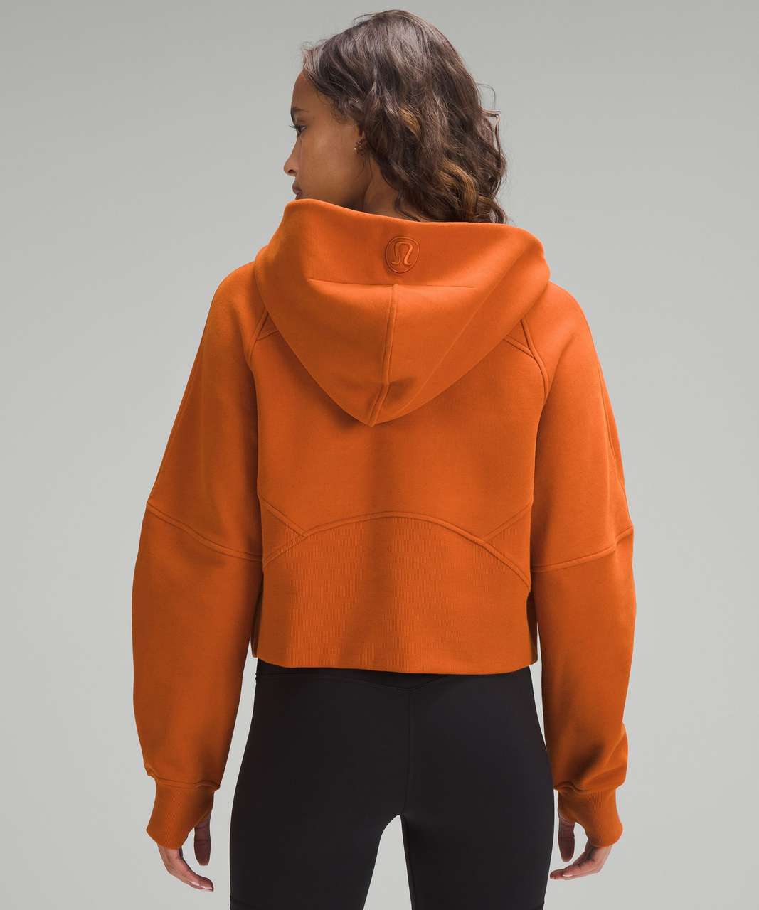 lululemon Scuba Oversized Full-Zip in Canyon Orange Sz Md/Lrg *see