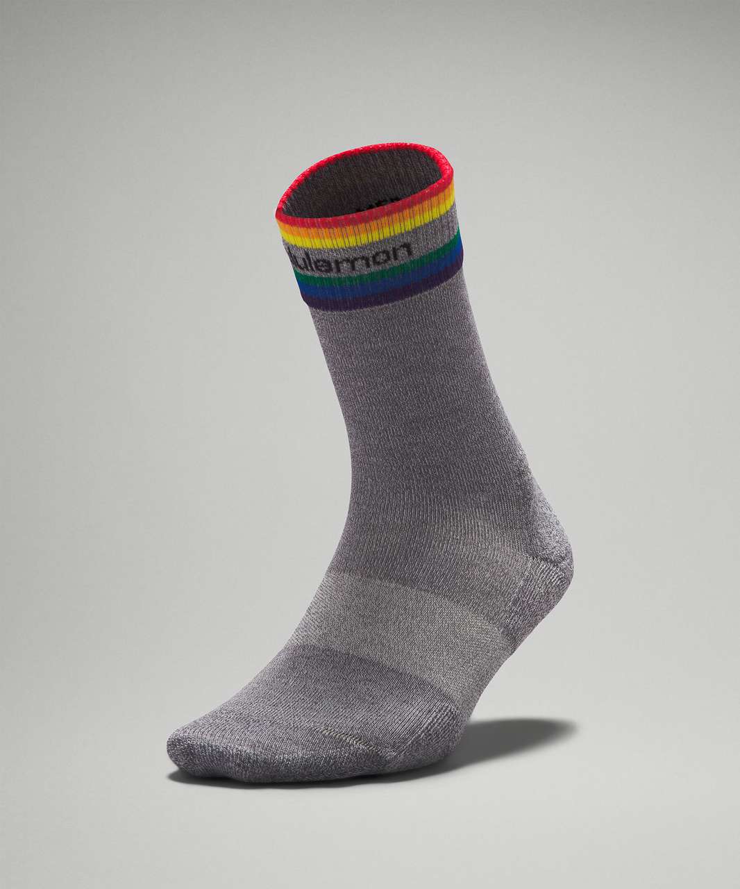 Lululemon Womens Daily Stride Comfort Crew Sock - Heather Grey