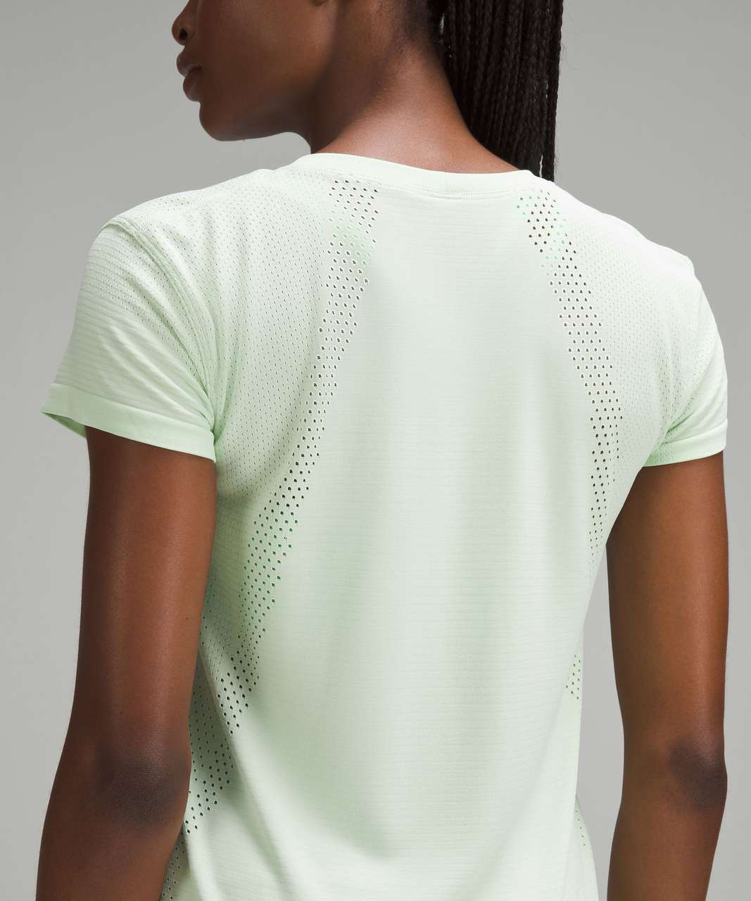 Lululemon Train to Be Short-Sleeve Shirt - Kohlrabi Green