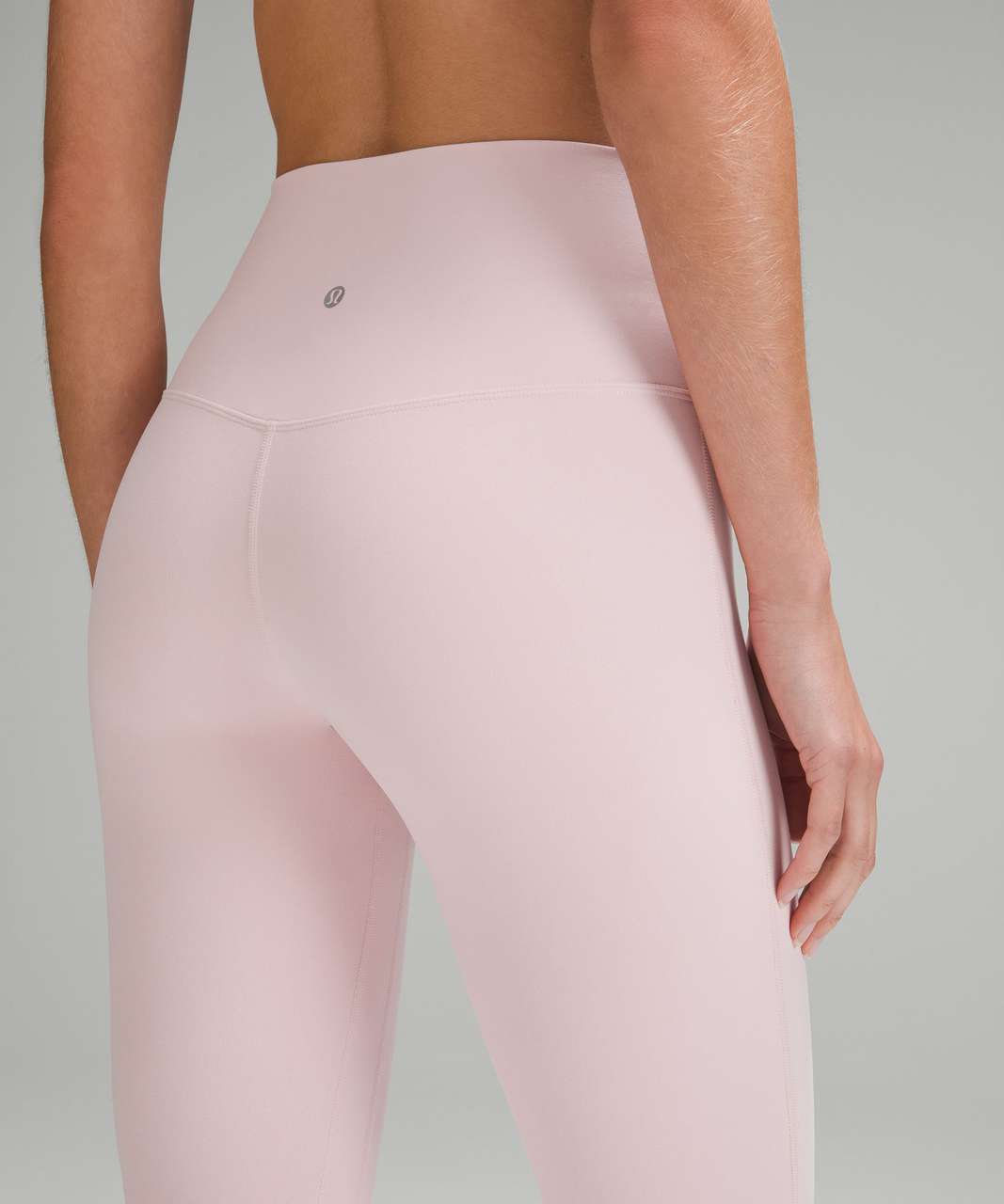 Lululemon Light Pink Acid Wash High Waisted Leggings- Size 2