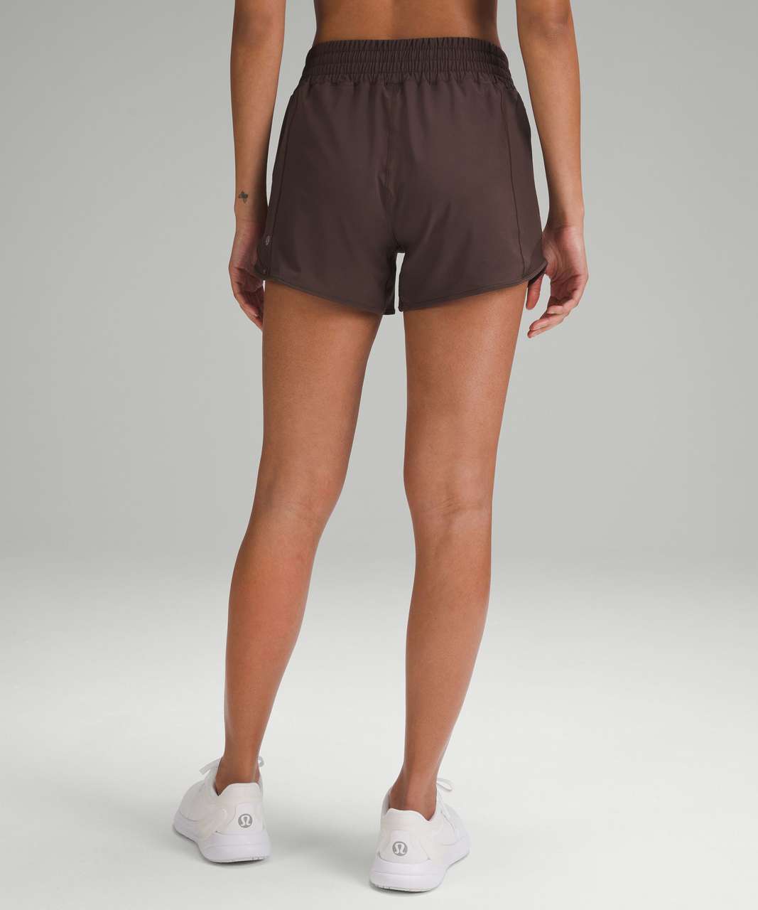 Lululemon Hotty Hot High-Rise Lined Short 4 - Espresso - lulu fanatics